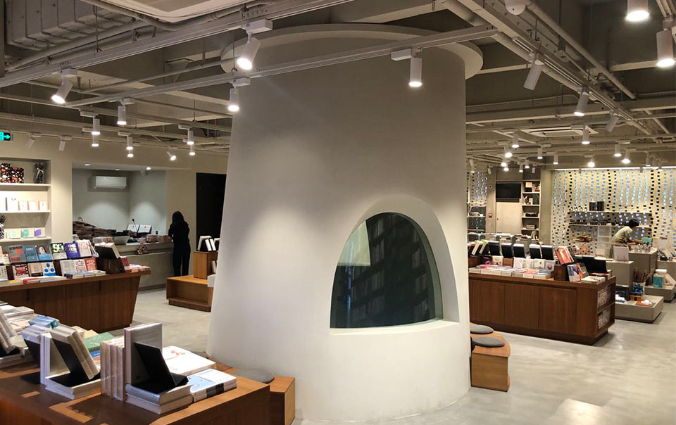 江门几米方圆书店的照明灯光控制系统 广州景晴光电LED控制器