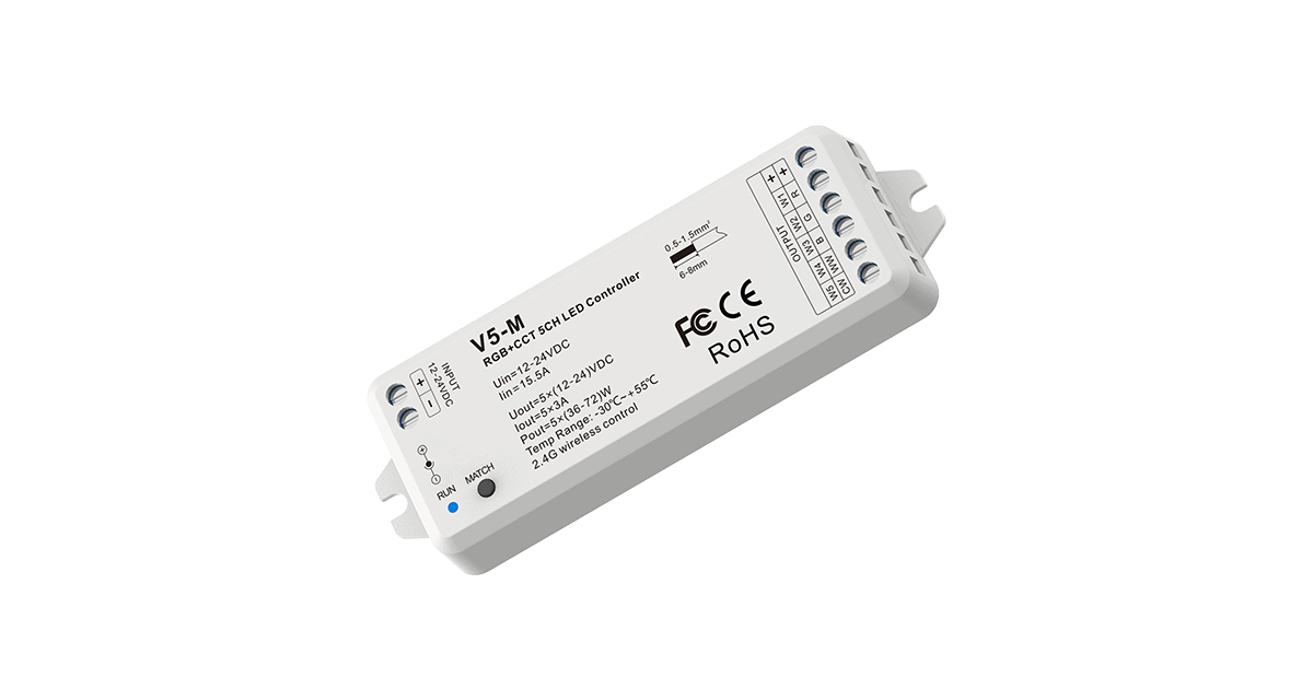 RF RGB+CCT Control System